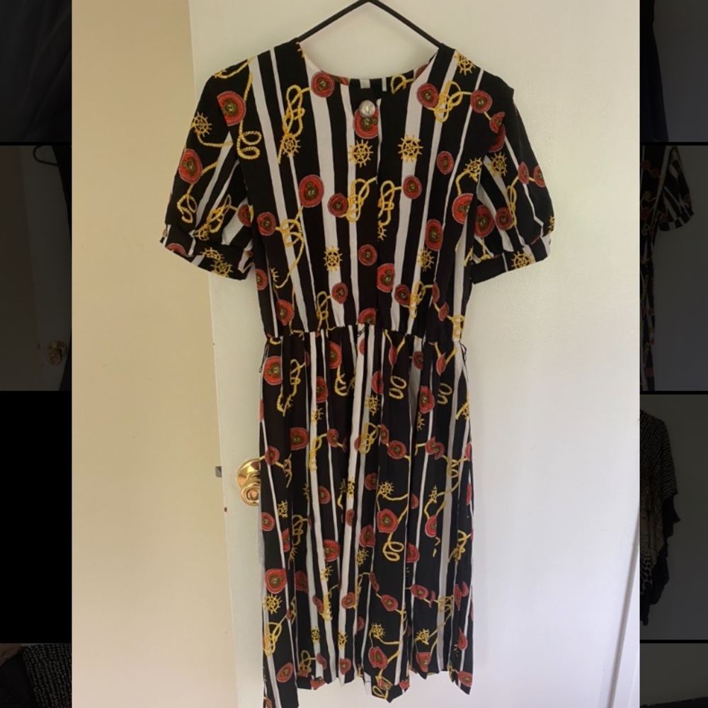 Vintage winning ticket dress